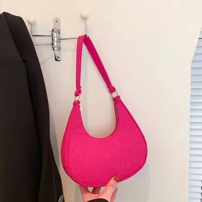 Women's Retro Felt Shoulder Bag